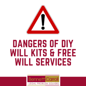 Dangers of DIY Will kits & Free Will services