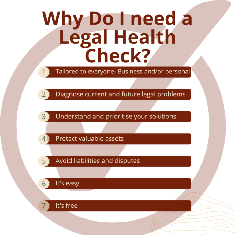 Free Legal Health Check